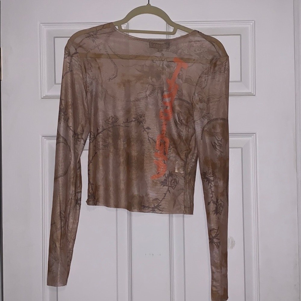 Crescent long sleeve top